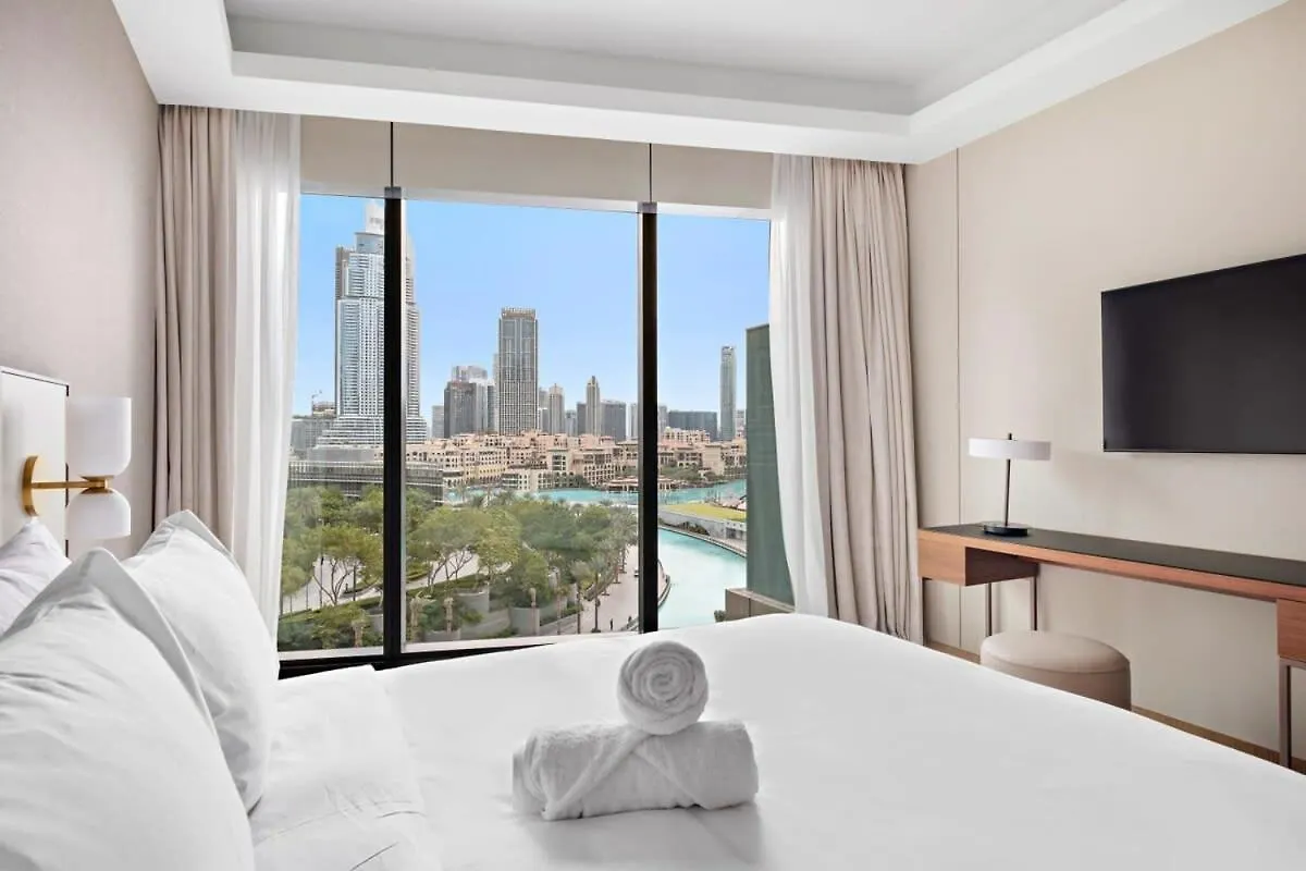 Luxurious 3-Bedroom Apartment Facing Burj Khalifa In The Address Dubai Opera